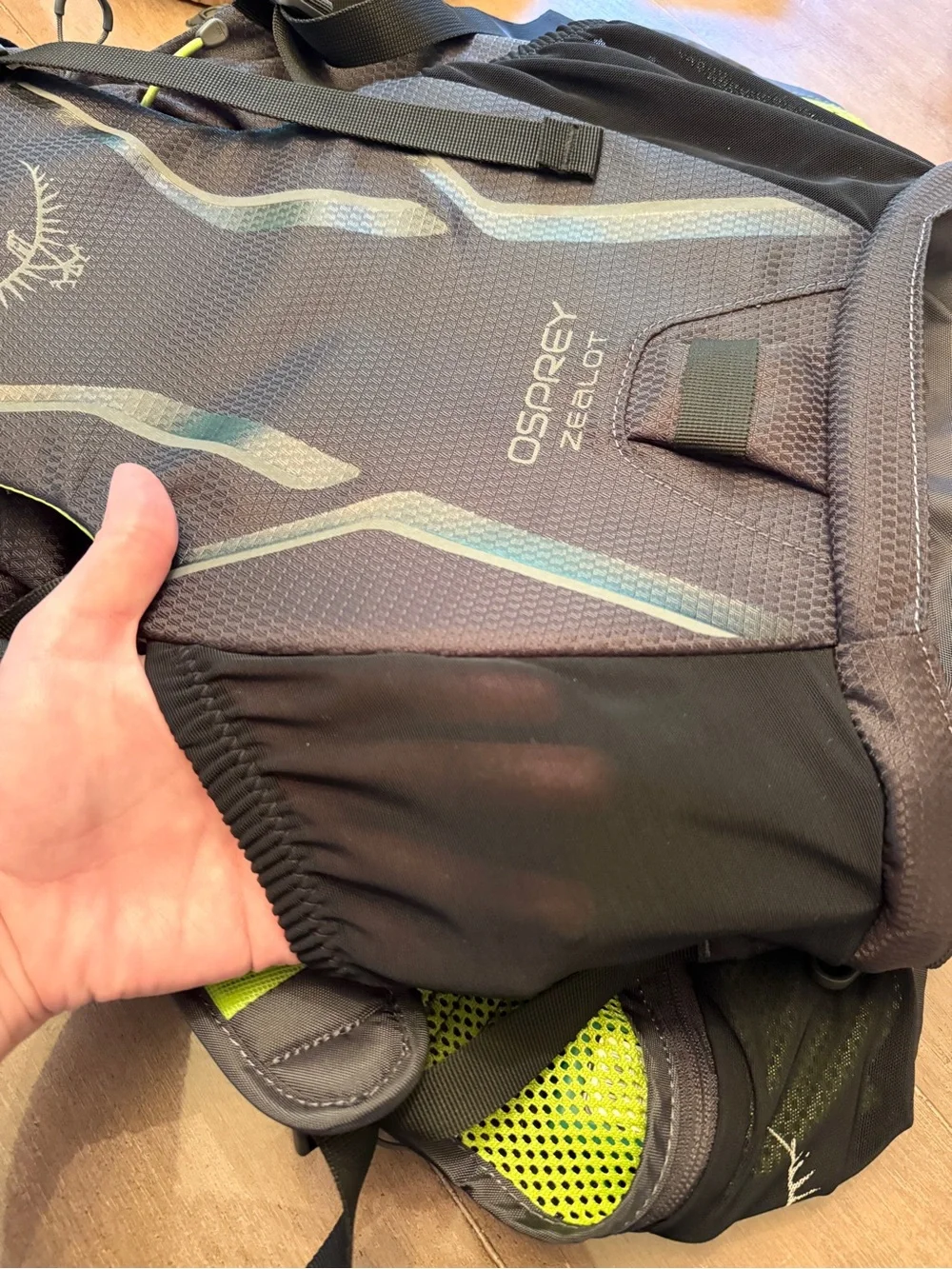 Osprey Zealot H2O Mountain Bike Hydration Backpack M/L 15L